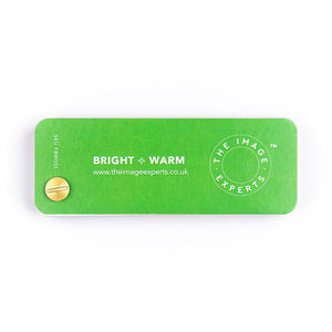 Bright + Warm colour fan - back