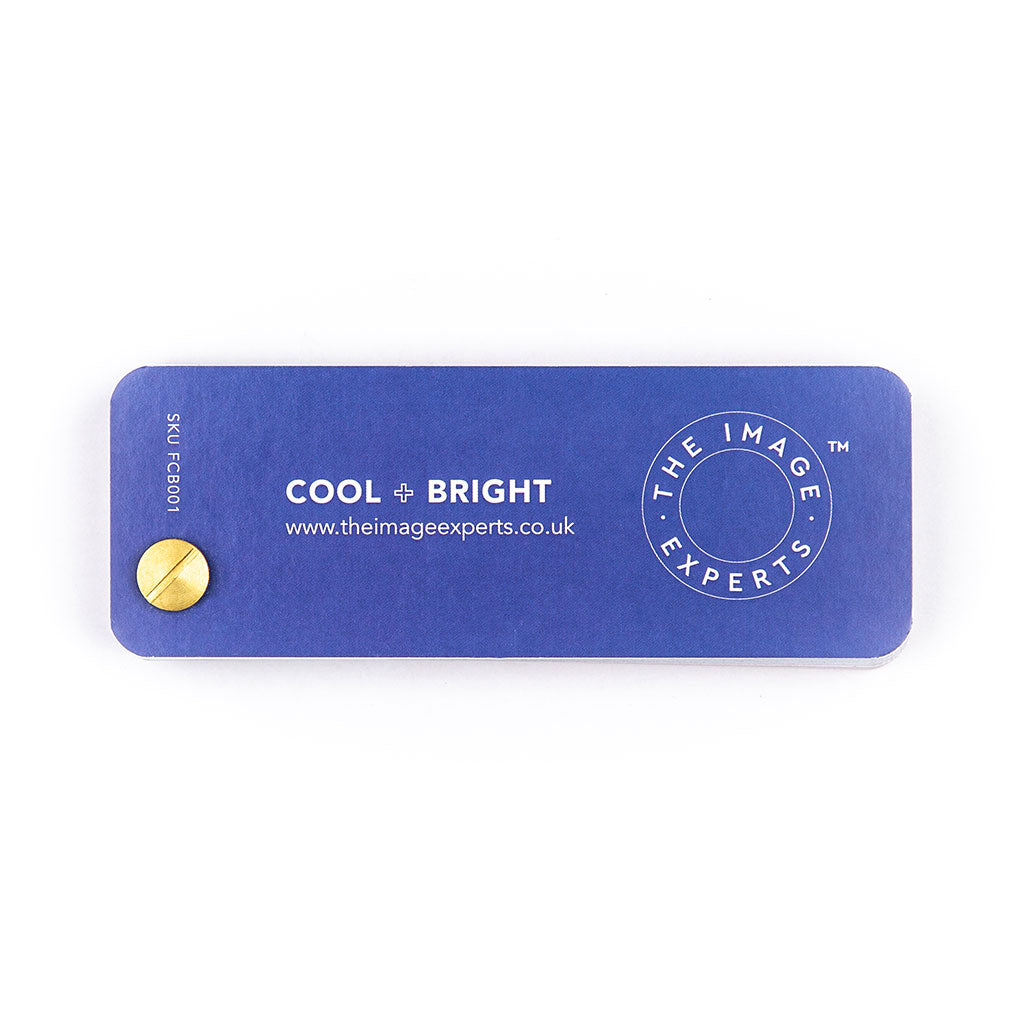 Cool + Bright colour fan - back