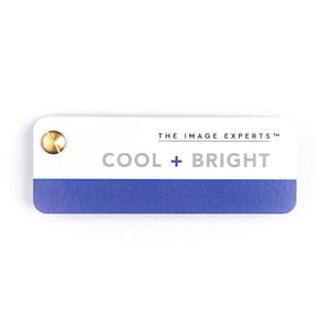 Cool + Bright colour fan - front