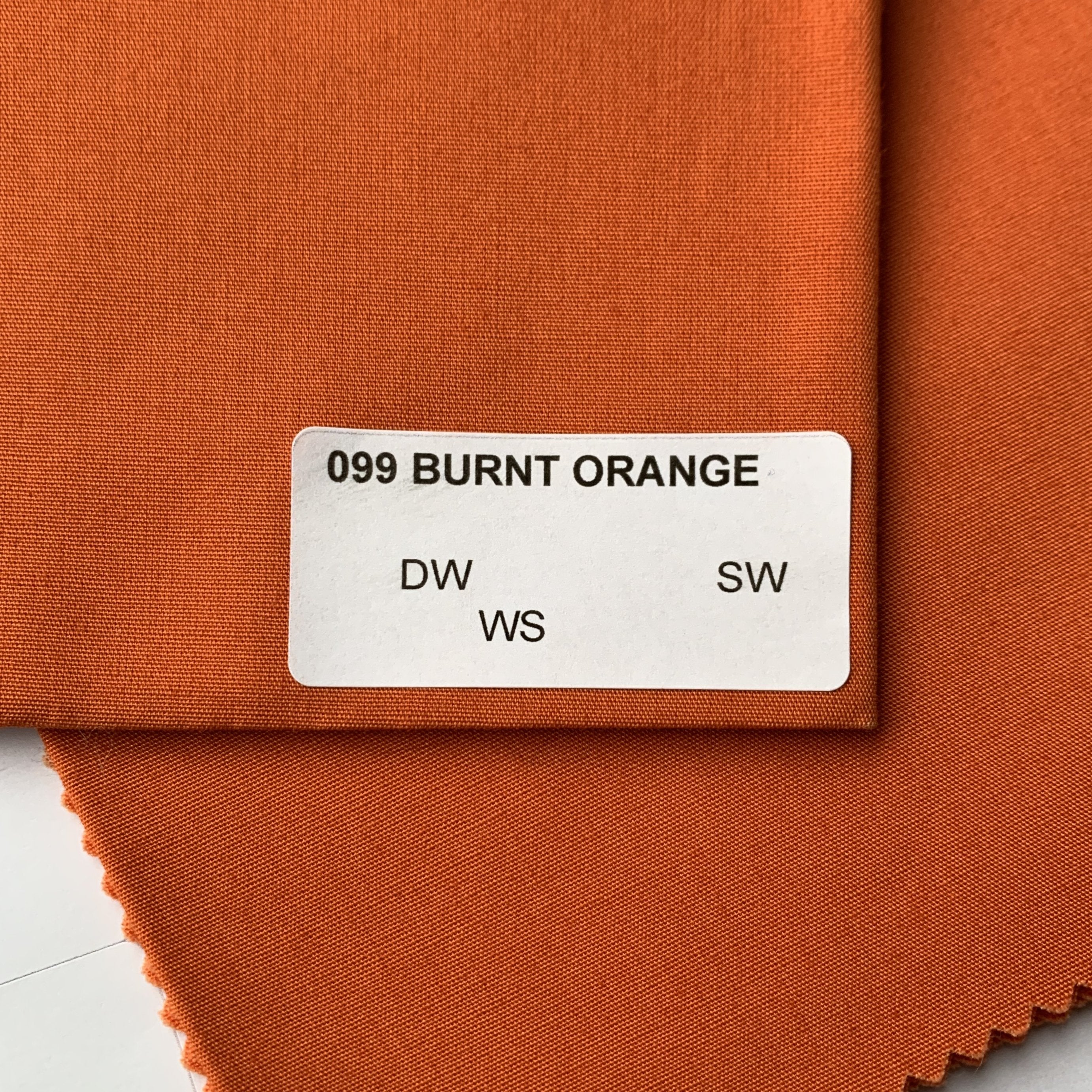 Labels for colour fabric drapes